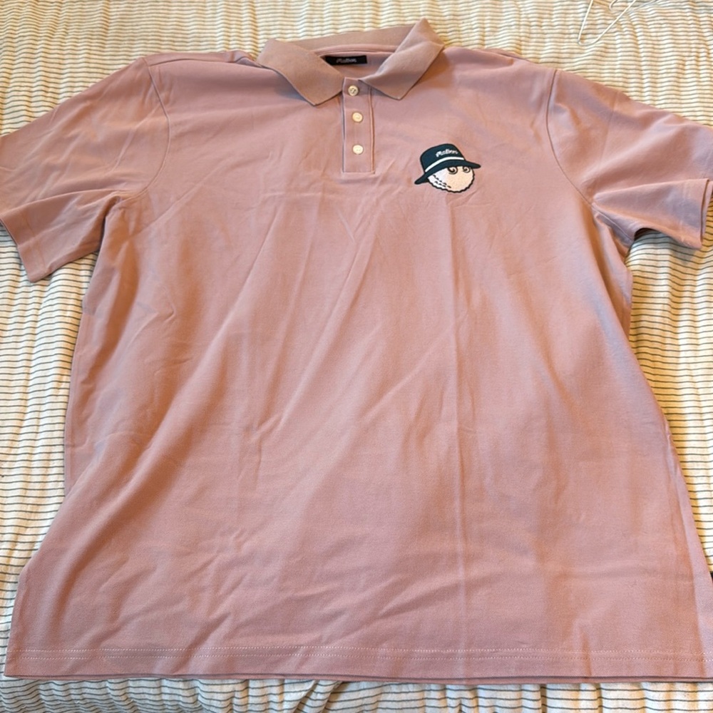 Brand new pink cooper malbon polo size xl